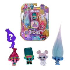 TROLLS - Pack 5 Mini Figuras - Celeste