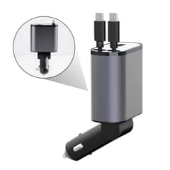 GENERAL ELECTRIC - Cargador 100w Para Autos 4 En 1 Usb/usb-c/tipo C