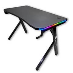 RESPAWN - Escritorio Gamer GT500 Full RGB + PAD XL + C. Remoto - Negro
