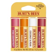 BURTS BEES - PACK X2 BÁLSAMO LABIAL SUPERFRUTA 4 UNID