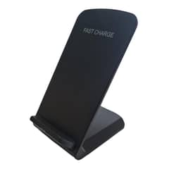 GENERICO - Cargador Inalambrico Para iPhone Samsung Qi Carga Rapida - Negro