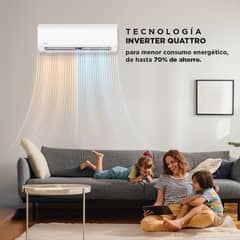 MIDEA - AIRE ACONDICIONADO INVERTER 9.000 BTU CON WIFI Y CON FILTRO HEPA