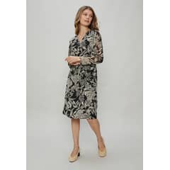MA GRIFFE - Vestido Tipo Jumper Negro Magriffe