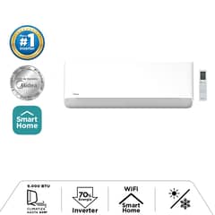MIDEA - Aire Acondicionado INVERTER 9.000 Btu H con WiFi BREEZELS