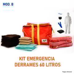 GENERICO - KIT EMERGENCIA DERRAME 60B LITROS