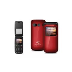 DBLUE - TELEFONO SENIOR TECNOLAB ALMEJA ROJO 4G TL456R