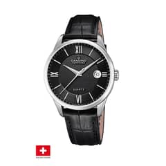 CANDINO - Reloj C4707/C Swiss Negro Hombre Couples Classic