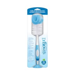 DR BROWNS - Cepillo Limpia Mamaderas Azul