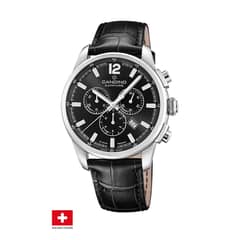CANDINO - Reloj C4745/6 Swiss Negro Hombre Couple Classic
