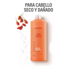 WELLA - Shampoo Invigo Nutri Enrich 1000 Ml Reparación Profunda.