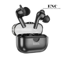HOCO - Audífonos Bluetooth Buds ENC v 5,3 In Ear Cristal Case EW22 Black
