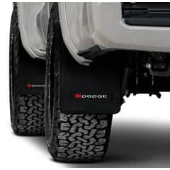 GENERICO - Pack 4 Guardafangos Guardabarros Dodge Para Camionetas