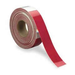 3M - Cinta reflectante 50mm Roja-Blanca x metro R- 45.7mt