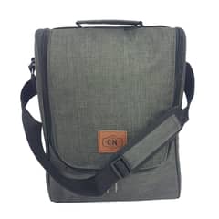 COSAS NUESTRAS - Portatermo Tela Oxford gris oscuro