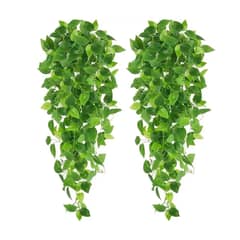 GENERICO - 2 Plantas Colgantes Artificiales For Decoración De Paredes