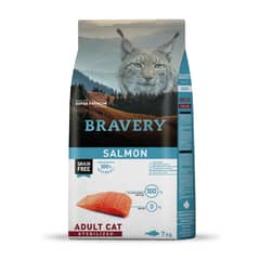 BRAVERY - Salmon Adult Cat Sterilized 7 Kilos