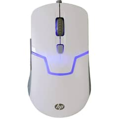 HP - Mouse Gamer Usb Retroiluminación Rgb M100 Blanco - SC