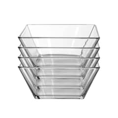 LIBBEY - Set 6 Ensaladeras Bowl De Vidrio Tempo
