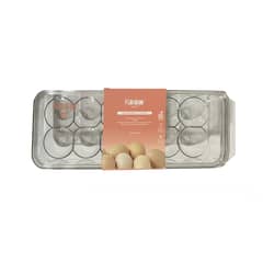 KEEP - Huevera Organizador 12 Huevos Con Tapa