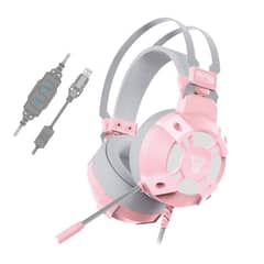 FANTECH - Audífonos HG11 CAPTAIN RGB 7.1 Sakura Edition LE