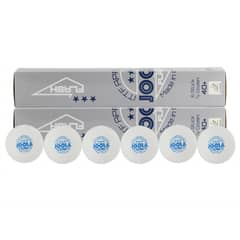 CRUSEC - Pelotas Profesionales Ping Pong JOOLA 3 Estrellas Pack de 6