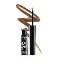 NYX PROFESSIONAL MAKEUP - Delineador Epic Wear Liquid Liner Metallic Brown metal