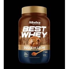 ATLHETICA NUTRITION - PROTEÍNA BEST WHEY - 2 LIBRAS - DULCE DE LECHE