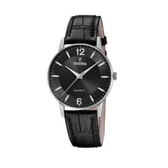 FESTINA - Reloj F20690/4 Negro Hombre Correa Clásico