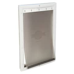PET SAFE - Puerta para Perros Mediana Marca PetSafe Color Blanco