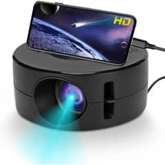 BLUEDREAMER - Proyector de Video HD 1080P LED Mini Proyector Portátil