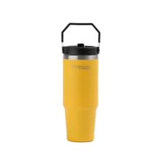 GENERICO - Botella Térmica Mug Fliplid Amarillo 880ml