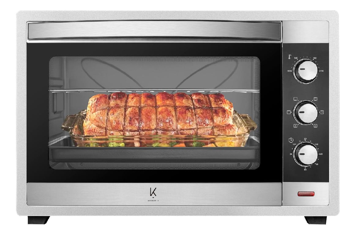 Horno Eléctrico Kitchen-it Silver Series 60L