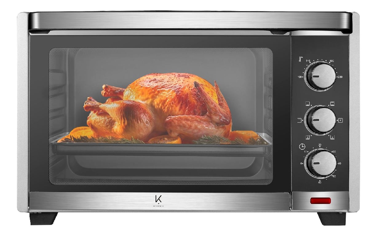 Horno Eléctrico Kitchen-it Silver Series 45L