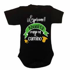 GENERICO - PILUCHOS BODY DE BEBE ABUELITA VENGO EN CAMINO