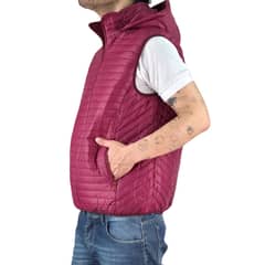 MPROPIA - Parka Sin Mangas Hombre Chaqueta Premium Excelente Calidad H72