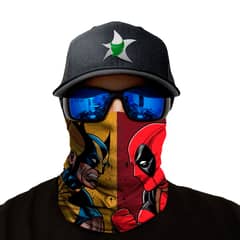 FUGAZSTORE - Bandana Multicolor Wolverine & Deadpool