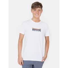 MAUI AND SONS - Polera MC Ravenous Raptor Blanco Infantil - Blanco