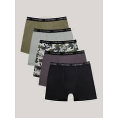CALVIN KLEIN - Pack 5 Bóxers Brief Niño Cotton Stretch Multicolor