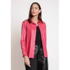 CANADIENNE - Sobrecamisa De Mujer Modelo Beca Color Fucsia