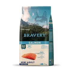 BRAVERY - Salmon Mini Adulto Dog 7 Kg