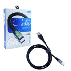 GENERICO - Cable Usb A Type-c Con Luz Modelo Mx-162 De 6amp