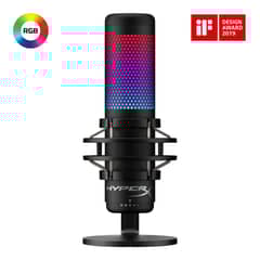 HYPERX - Micrófono Condensador Quadcast S Rgb
