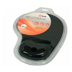 UTEK - Mouse Pad Con apoya Muñecas Gel Negro