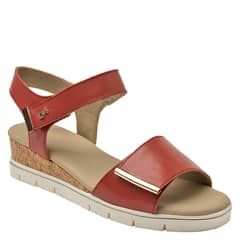 16 HRS - Sandalia Casual Mujer Rojo