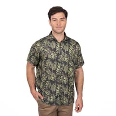 MCGREGOR - Camisa M/C Bowery Estampada Viscosa Regular Fit MCGREGOR_.