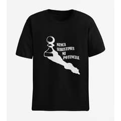 CHESS - Polera Ajedrez Nunca subestimes el potencial de un Peon