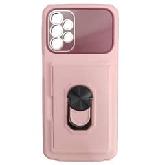 GENERICO - Carcasa reforzada rosada para Samsung A32 5G