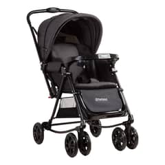 BEBESIT - Coche Cuna Balancin SX Negro Melange