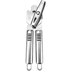 Abrelatas Y Destapador 2 En 1 De Acero Inoxidable KitchenCraft (16.5 Cm) - ¡Abre Latas Y Botellas Fácil!