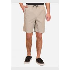 RUSTY - Bermuda Hybrid Jogger Beige Hombre